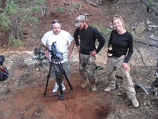Glorieta Expeditions - Interviewing Shauna and Robert for documentary.